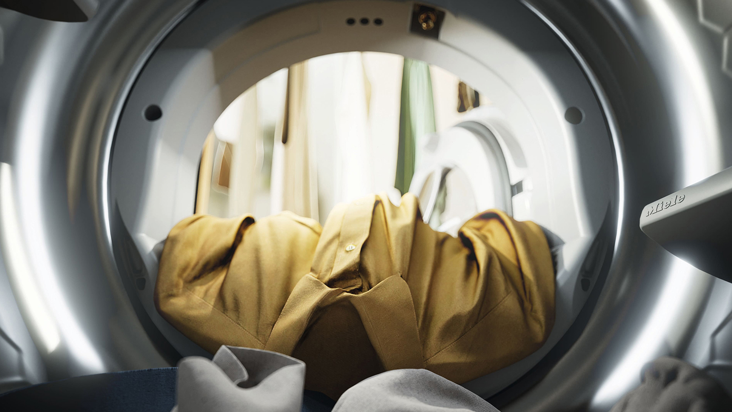 Miele 9kg 12 Program Heat Pump Condenser Dryer Lotus White (TWD 364