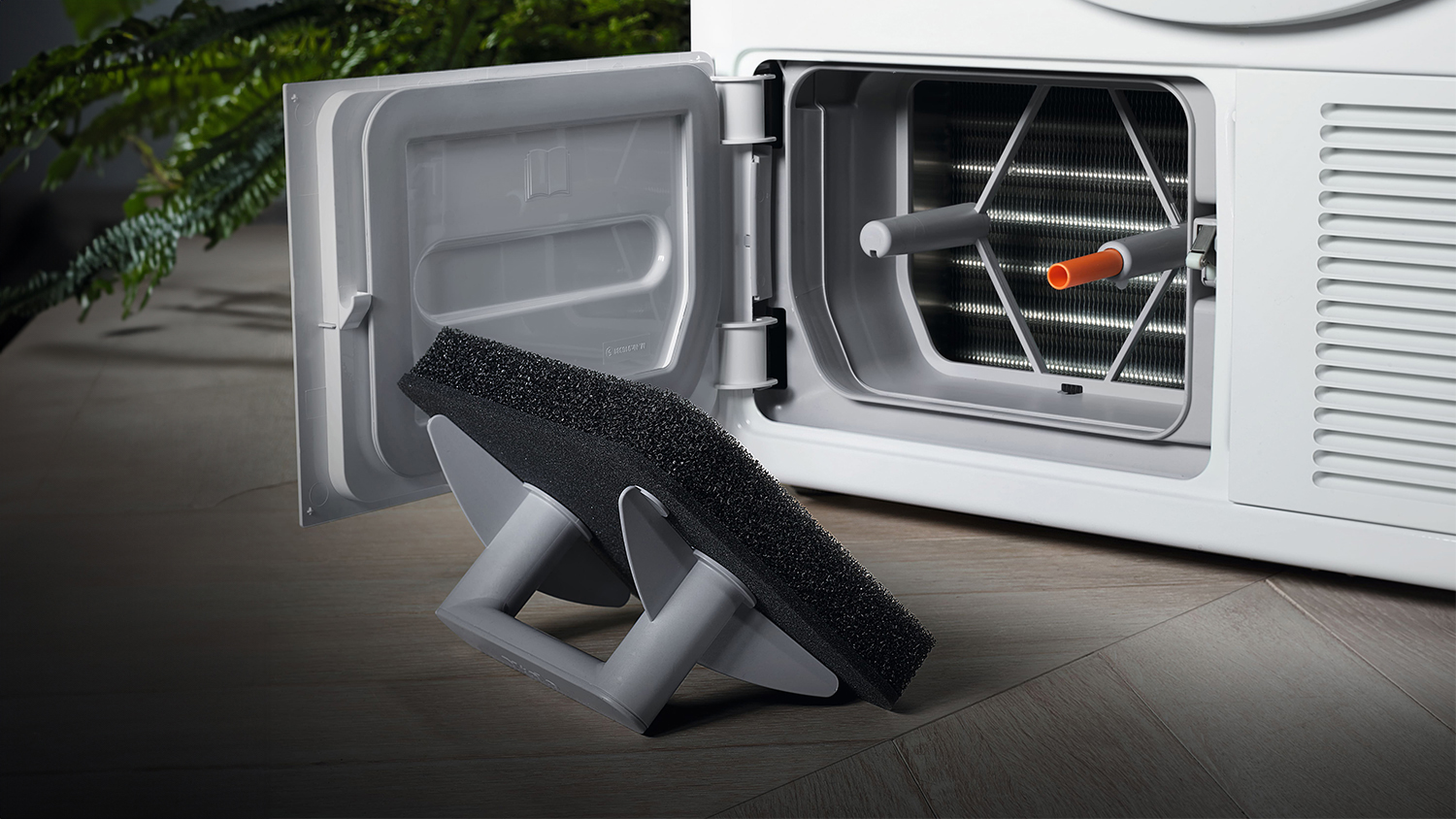 Miele 9kg 12 Program Heat Pump Condenser Dryer Lotus White (TWD 364