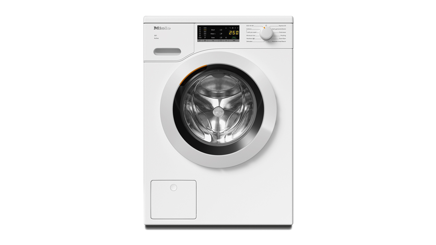 Miele 7kg 12 Program Front Loading Washing Machine Lotus White