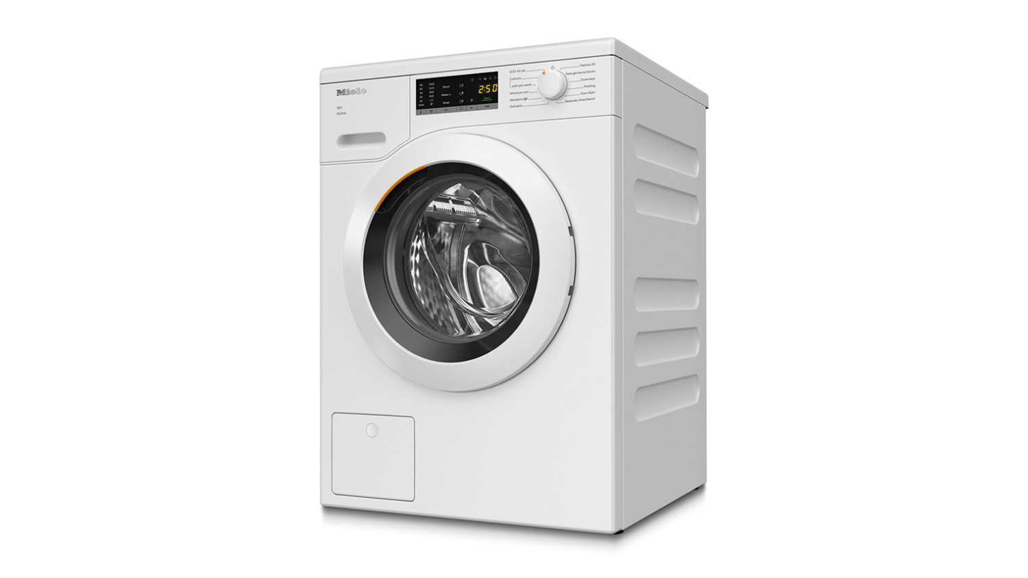 Miele 7kg 12 Program Front Loading Washing Machine Lotus White