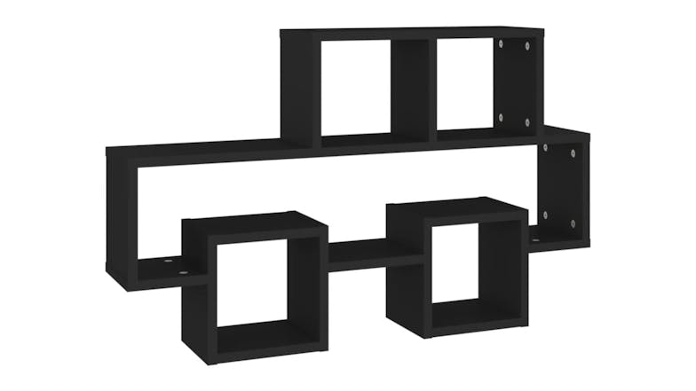 NNEVL Wall Shelves Car-Shaped 82 x 15 x 51cm - Black