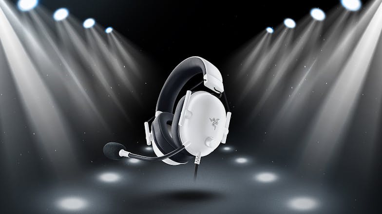 Razer BlackShark V2 X Wired Gaming Headset - White