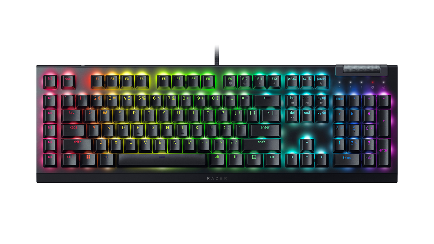Razer BlackWidow V4 X Mechanical Gaming Keyboard - Green Switch
