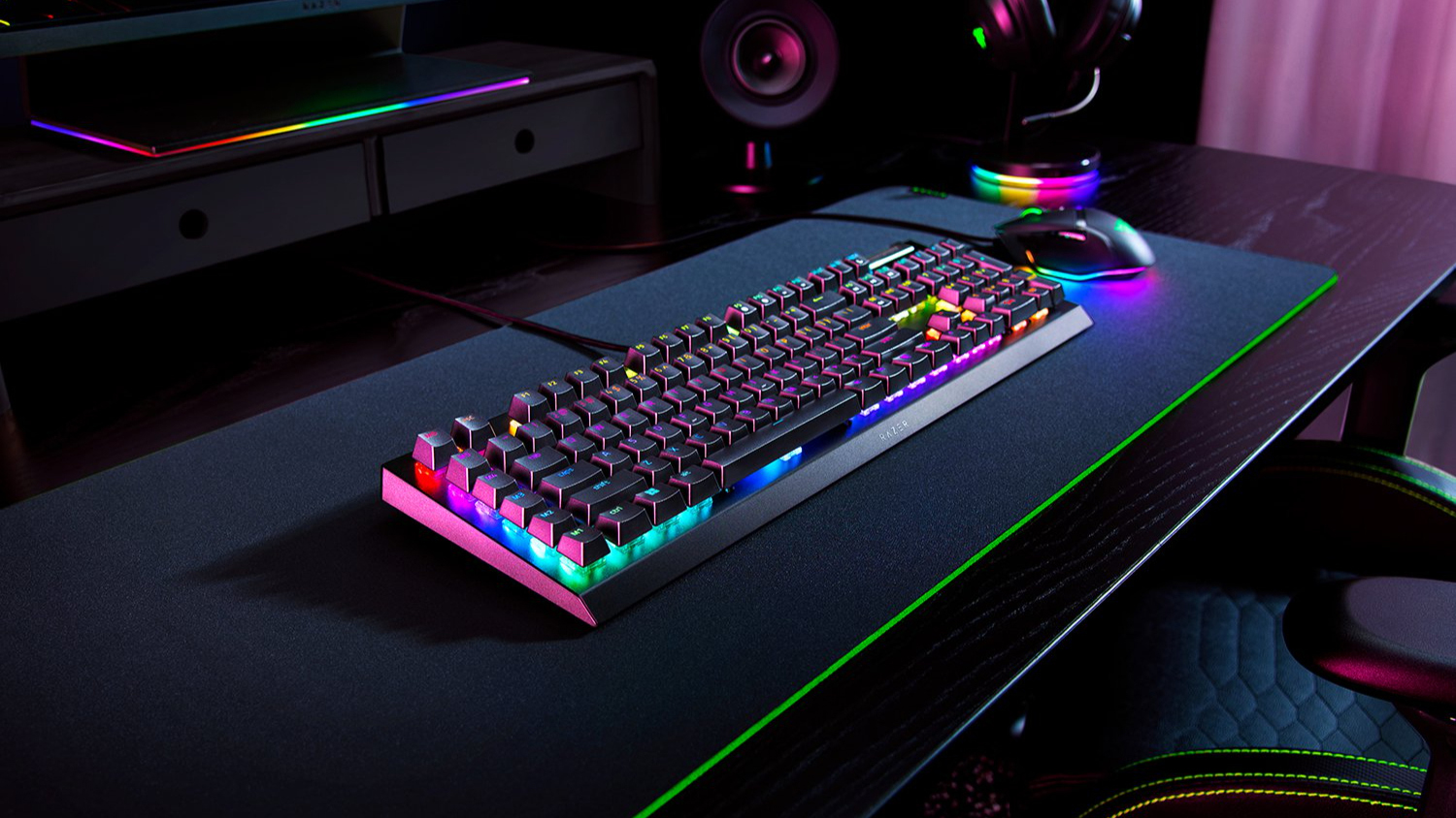 Razer BlackWidow V4 X Mechanical Gaming Keyboard - Green Switch