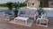 Cabana 4 Piece Outdoor Lounge Setting - White