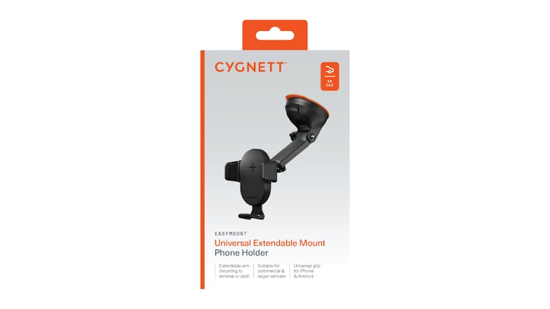 Cygnett EasyMount Extendable Phone Holder - Window Mount