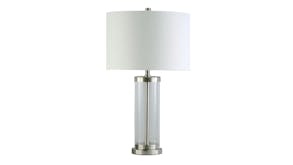 Empire 65cm Table Lamp by Shady Lady  - Nickel