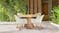 Indie 5 Piece Outdoor Dining Setting