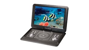 Lenoxx Rechargable 15.4" Portable DVD Player with Swivel Screen