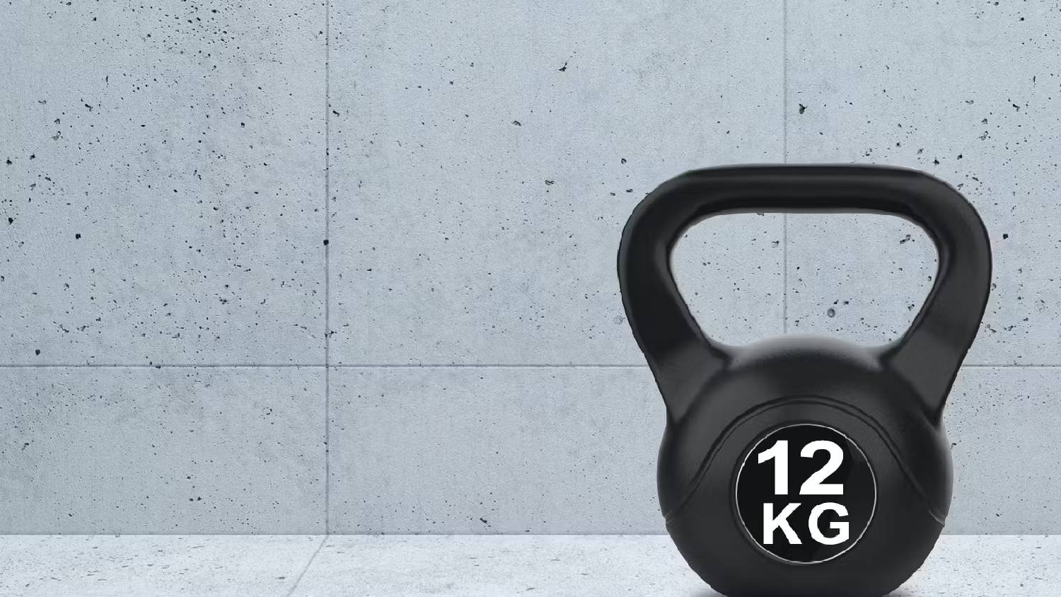 PROTRAIN Cement Kettlebell 12kg