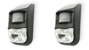 Lenoxx Solar-Powered Motion Sensor Outdoor Light 2pcs. - Black
