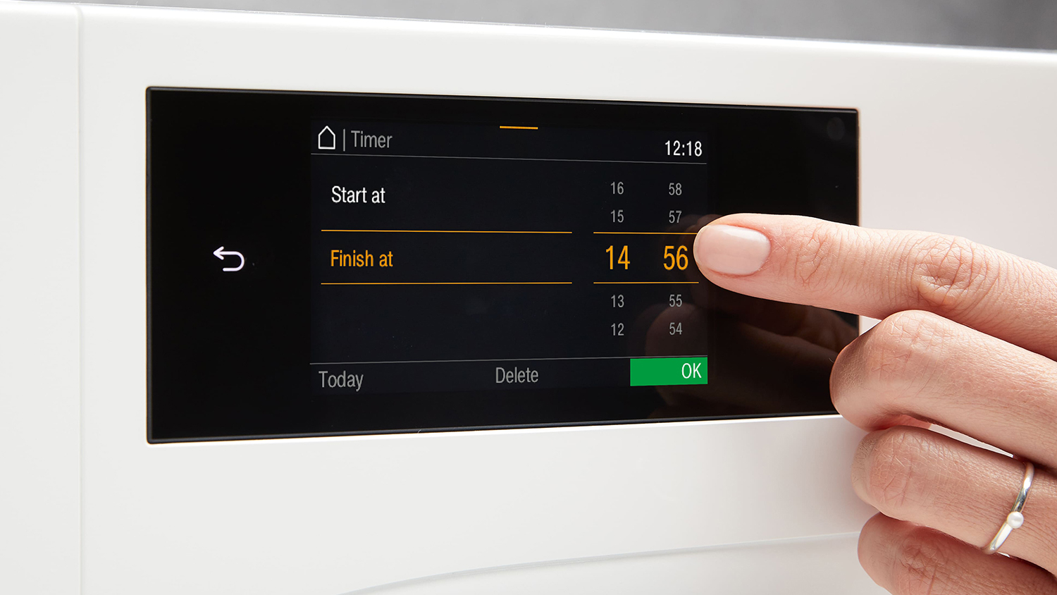 Miele 7kg 12 Program Front Loading Washing Machine Lotus White