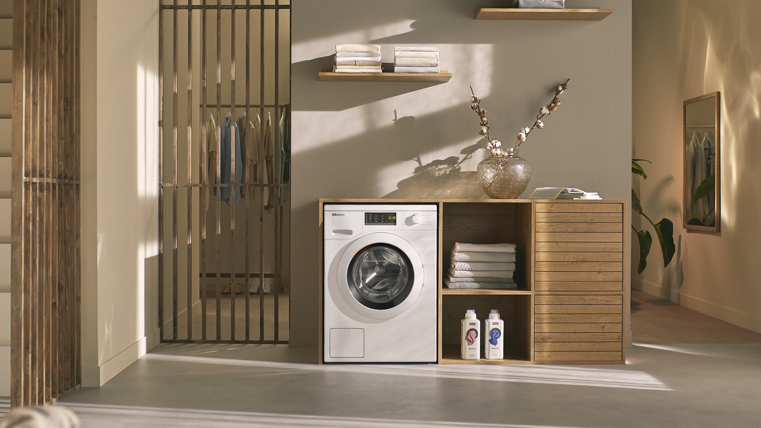 Miele 7kg 12 Program Front Loading Washing Machine Lotus White