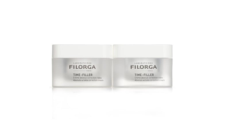 Filorga Time-Filler Duo Set: 2x Time-Filler Absolute Wrinkle Correction Cream 50ml - 2pcs