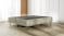 Platform 2 Side Drawer Split Bed Base by Sealy- Oatmeal