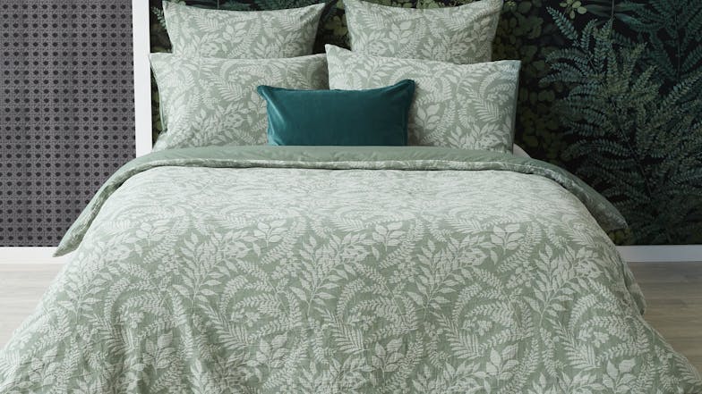Willow Fern European Pillowcase by Luxotic