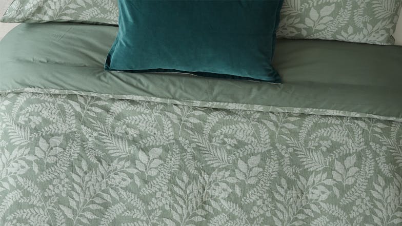 Willow Fern Duvet Cover Set by Luxotic