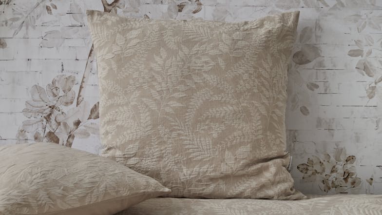 Willow Natural European Pillowcase by Luxotic