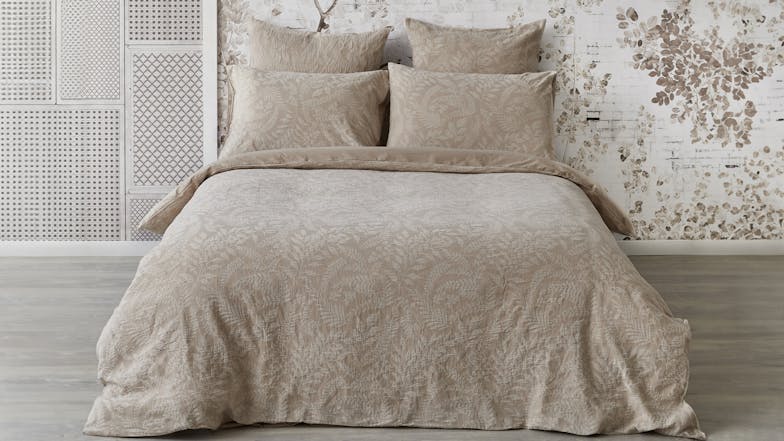 Willow Natural European Pillowcase by Luxotic