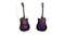 Tune Master 38" Acoustic Guitar with Carry Bag - Purple