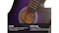 Tune Master 38" Acoustic Guitar with Carry Bag - Purple