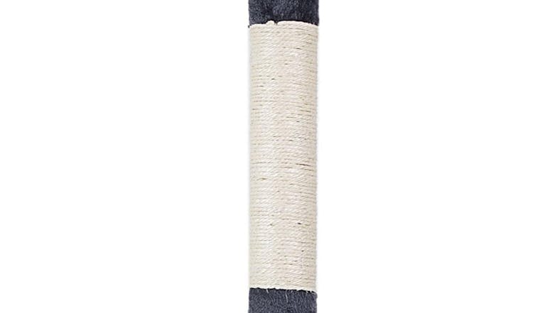 TSB Living Corner Cat Tree with Hides, Nests 193cm - Grey/Beige