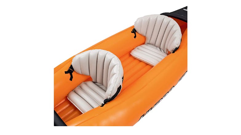 Bestway Inflatable 2-Person Kayak with Oars - Orange