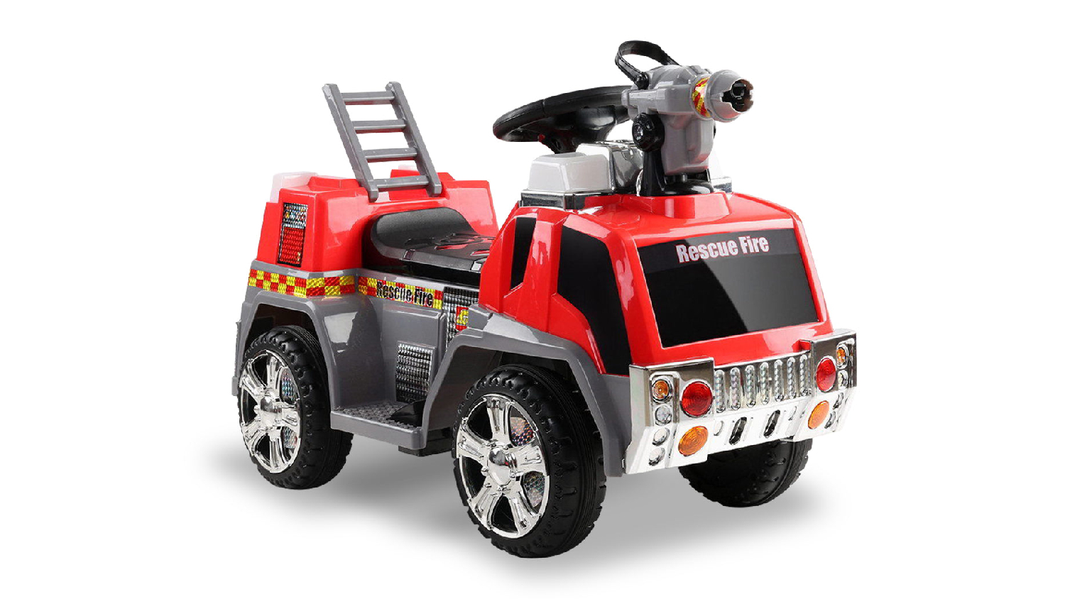 TSB Living Ride On Car - Red Fire Truck with Bubble Gun