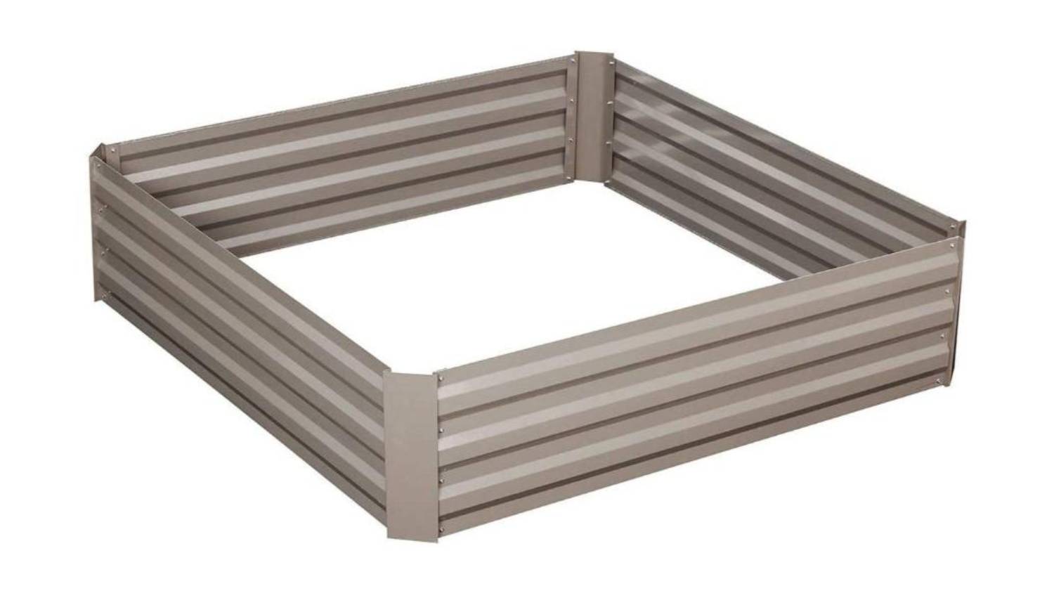 TSB Living Garden Bed 1.2 x 1.2 x 0.3m - Beige