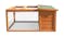 TSB Living Outdoor Rabbit Hutch 2 Door 1.01m - Wood