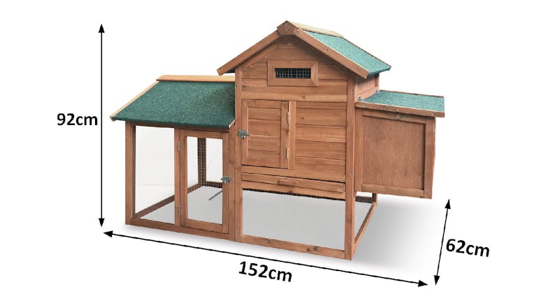 TSB Living Wooden Chicken Coop