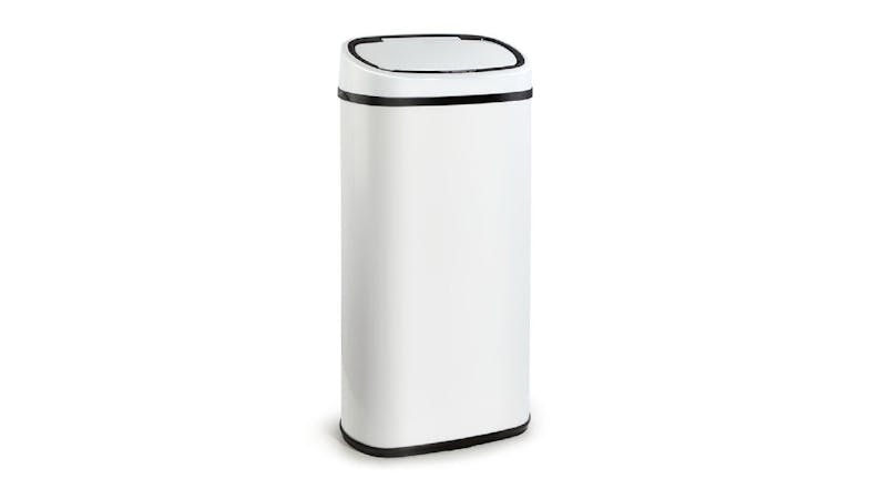 TSB Living 68L Motion Sensor Rubbish Bin - White