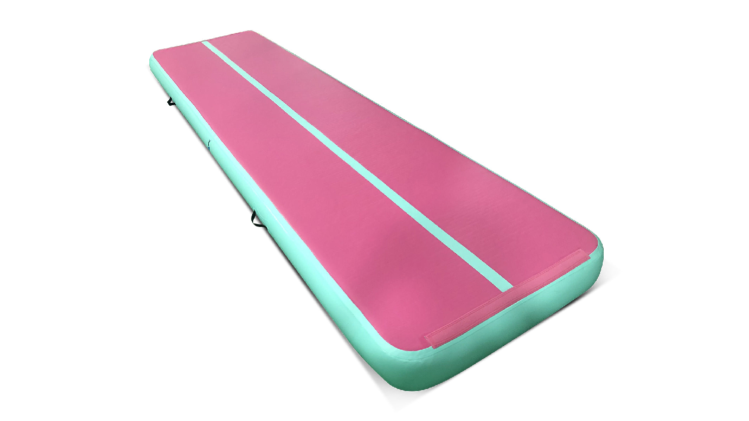 TSB Living Inflatable Gymnastics Air Track 6 x 1 x .02m - Pink/Green