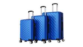 TSB Living Luggage Set 3pcs. - Diamond Blue