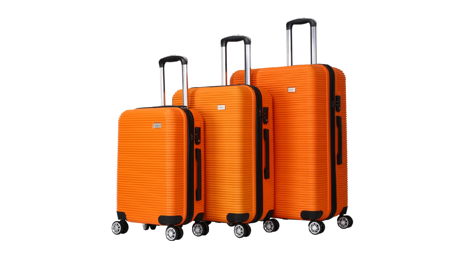 TSB Living Luggage Set 3pcs. Horizon Orange Harvey Norman New Zealand