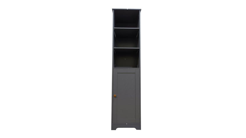 TSB Living Bathroom Cabinet & Shelf - Grey
