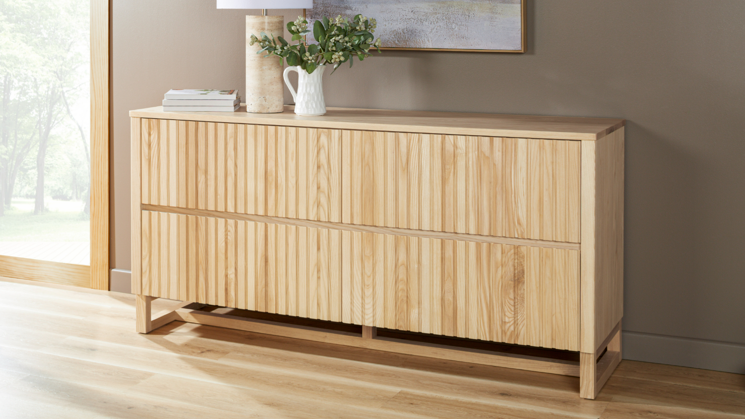 Akaroa 4 Drawer Lowboy