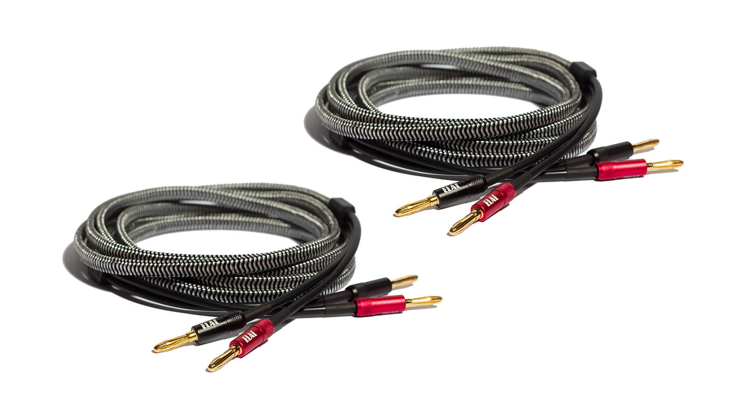 ELAC Sensible 3m Speaker Cable - Banana Plug to Banana Plug - 2 Pack (EC-SPCAB-3M)