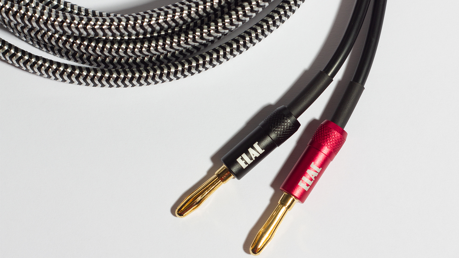 ELAC Sensible 3m Speaker Cable - Banana Plug to Banana Plug - 2 Pack (EC-SPCAB-3M)