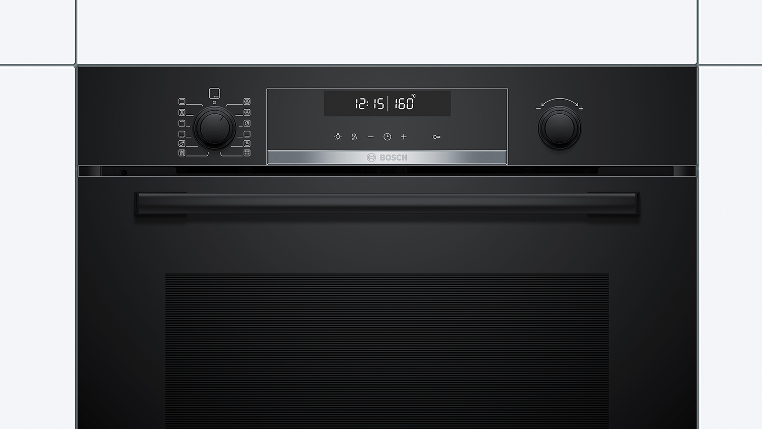 Bosch 60cm Pyrolytic 10 Function Built-In Oven - Black (Series 6 ...