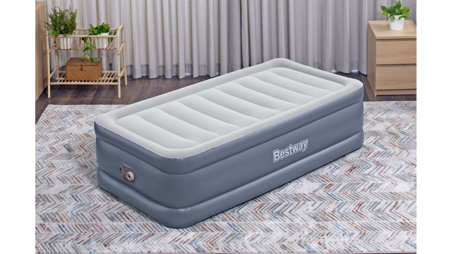 Bestway Tritech Air Mattress With Built-In Pump - Twin | Harvey Norman ...