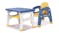 TSB Living Children's Desk & Chair Set - Blue/Yellow Dino