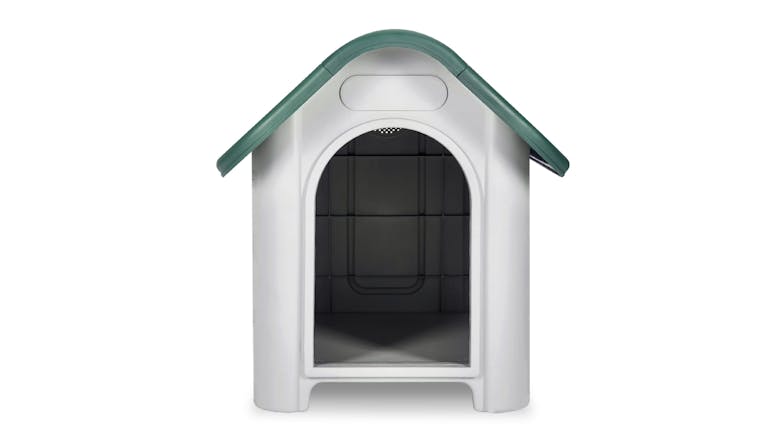 TSB Living Plastic Dog Kennel - Green