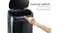 TSB Living 58L Motion Sensor Rubbish Bin - Black