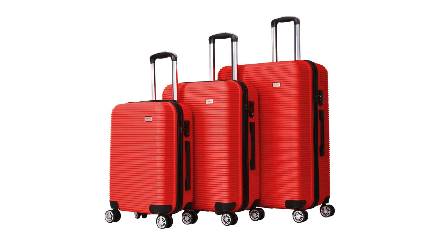 TSB Living Luggage Set 3pcs. - Horizon Red