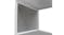 TSB Living Louvre Roof Pergola Blind 4 x 3m - White/Grey