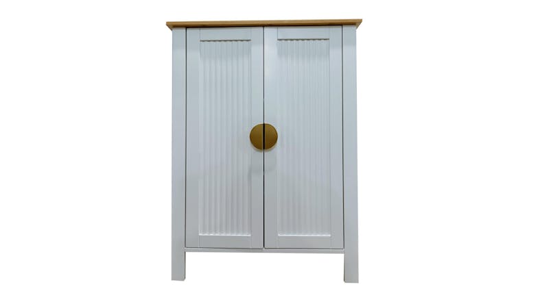 TSB Living Buffet Sideboard Storage Cabinet - White
