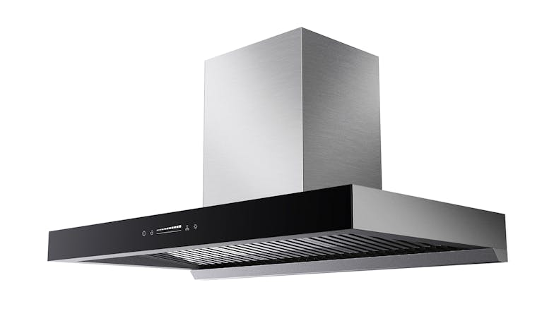 Robinhood 90cm Box Chimney Wall Mounted Rangehood - Stainless Steel (Argus/RHWC90TBW)