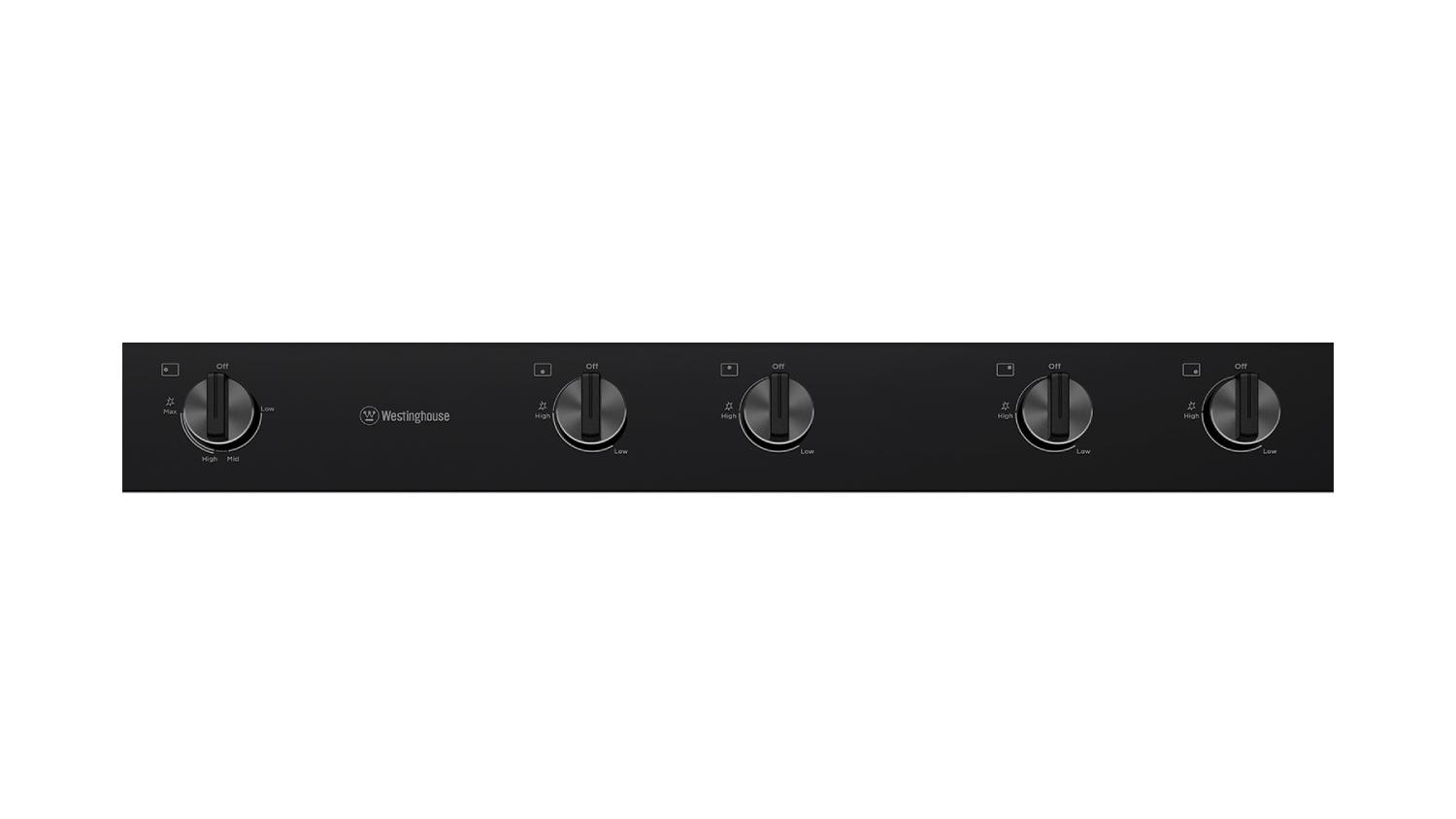 Westinghouse 90cm 5 Burner Natural Gas On Glass Cooktop - Black ...