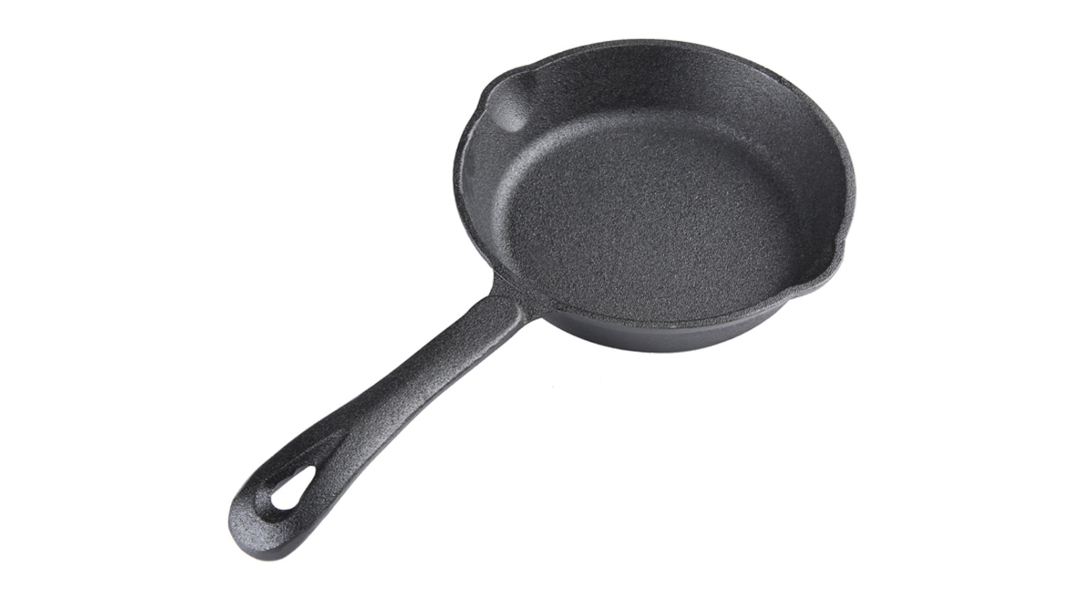 Gourmet Kitchen Pre-Seasoned Cast Iron Skillet 17cm
